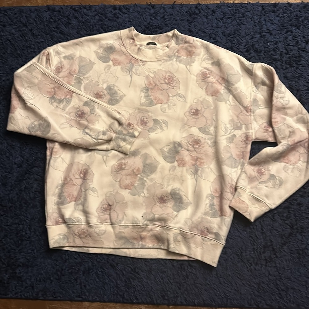 Abercrombie Soft AF Fleece Rose Sweatshirt